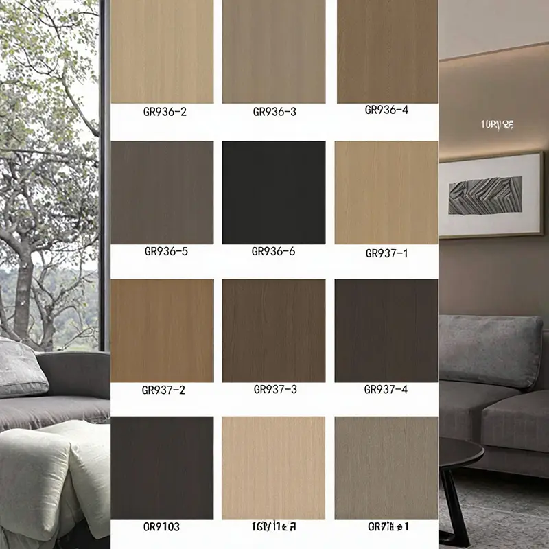 Современный стиль дизайна ПВХ декоративный фильм